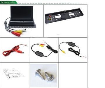 БЕСПРОВОДНОЙ КОМПЛЕКТ МОНИТОР 4,3 ДЮЙМА + КОРПУС КАМЕРЫ