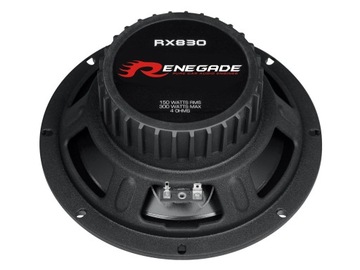 Динамики Renegade RX830 200 мм, мощность 150 Вт RMS, 4 Ом