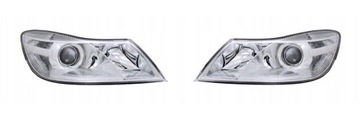 фото thumb №1, Фара лампа перед skoda octavia ii 08- комплект