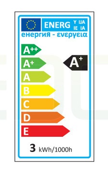 HIT СВЕТОДИОДНАЯ ЛАМПА GU10 3Вт 230В 3000К 240ЛМ ТЕПЛАЯ