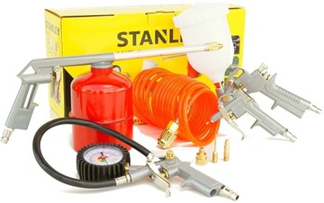 КОМПЛЕКТ ДВУХПОРШНЕВОГО КОМПРЕССОРА STANLEY 50L V2 + КЛЮЧ