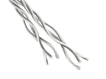 Lina linka stalowa NIERDZEWNA INOX Kwasoodporna splot 7x19 2mm 5m