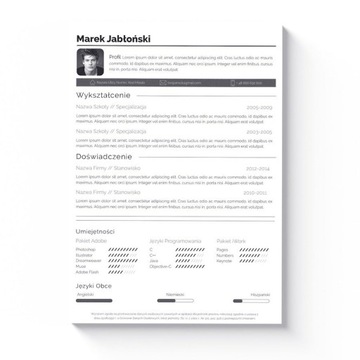СОВРЕМЕННЫЙ ШАБЛОН РЕЗЮМЕ + СОВЕРШИТЕЛЬНОЕ ПИСЬМО MS WORD