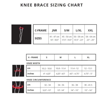 Наколенник, ортезы LEATT BRACE C-FRAME S/M