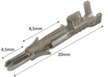 РАЗЪЕМ КРУГЛЫЙ ШТЫРЕВЫЙ СОЕДИНИТЕЛЬ MATE-N-LOCK MNL 10 шт.