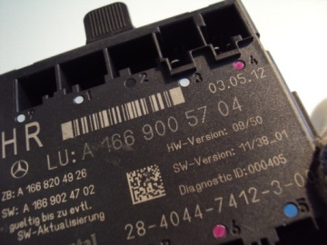 фото thumb №3, Модуль двері правий задня mercedes ml w166 a1669005704