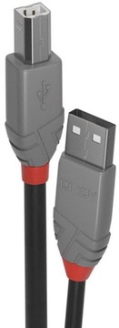 КАБЕЛЬ LINDY USB 2.0 A-B ДЛЯ ПРИНТЕРА 2M