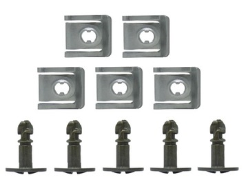 фото thumb №4, Audi 100 c4 a4 b5 b6 b7 a6 passat b5 superb набір кліпси захисні накладки коробки