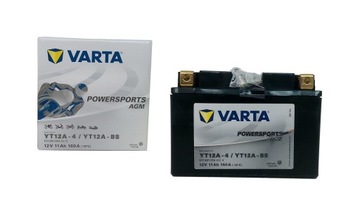 АККУМУЛЯТОР ДЛЯ МОТОЦИКЛА VARTA AGM YT12A-BS 12V 11AH