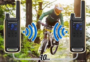 Рации MOTOROLA T82 EXTREME PMR 446 WALKWAY, 2 шт.