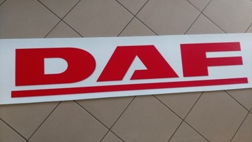 Брызговик полуприцепа DAF, белый