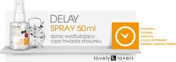 LOVELY LOVERS DELAY SPRAY - NA OPÓŹNIENIE WYTRYSKU