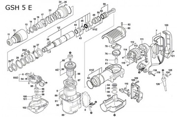 Bosch GBH 5-40 DCE ROOT