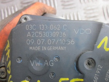 фото thumb №8, Дросельна заслінка skoda fabia i 1.4 b 04-08r 03c133062c