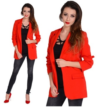 Итальянский пиджак Perfect Fit RED S/36