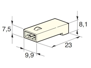 ЭЛЕКТРИЧЕСКИЙ РАЗЪЕМ 1 PIN OK-1 OK1 C