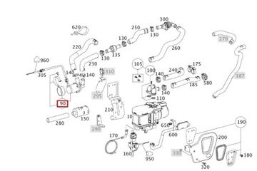 ЦИРКУЛЯЦИОННЫЙ НАСОС ACTROS MP4 A0028357664