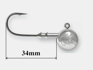 Główka Jigowa Kamatsu hak nr 3/0-12g