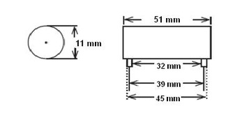 Rezystor bezindukcyjny MUNDORF MREC10 10W 0,39 Ohm