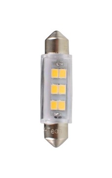 C5W 41 мм 6xSMD2835 белая светодиодная лампа