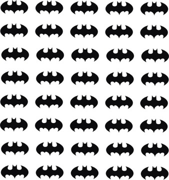 40szt Nietoperze Batman naklejki rower KOLORY