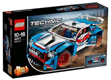 LEGO 42077 TECHNIC — СИНИЙ ГОНОЧНЫЙ АВТОМОБИЛЬ КОШАЛИН