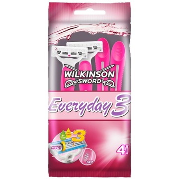 4 женских бритвы WILKINSON Everyday 3