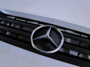 Mercedes a klasa w168 решітка радіатора решітка радіатора чорний хром Оригінал, фото thumb