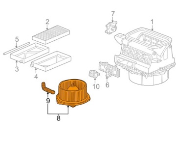 фото thumb №3, Воздуходувка вентилятор honda civic vii hb 2001-05