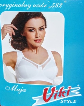 Мягкий бюстгальтер Viki 582 Maja, черный, 80G