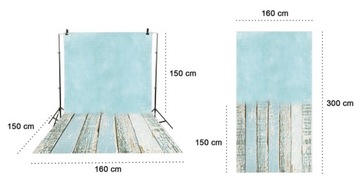 Толстый рождественский фон, праздники зима 160x300 SW096