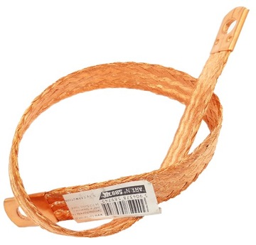 фото thumb №1, Шланг массовый массы 42cm медный plecionka