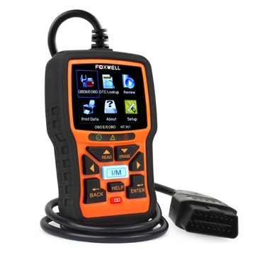 Диагностический тестер FOXWELL NT 301 - польский язык!