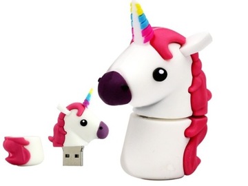 USB-НАКОПИТЕЛЬ 8 ГБ UNICORN PONY WHITE ВЫСОТА PL 24H