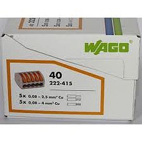 Разъем QUICK CONNECTOR 5x 0,08-4 WAGO универсальный 1 шт.