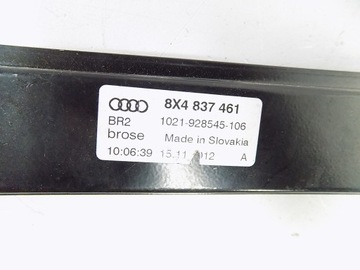 фото thumb №6, Підйомник скло лівий перед audi a1 8x4837461 10-14