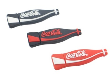 НАКОПИТЕЛЬ 32 ГБ USB БУТЫЛКА COCA COLA ЧЕРНЫЙ БЕЛЫЙ