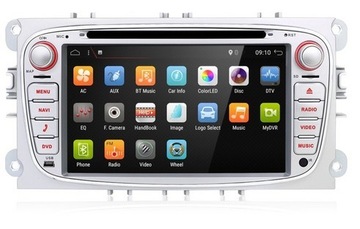 Радио Android 12 DVD 4/64 GPS FORD Mondeo Focus Kuga бесплатная камера