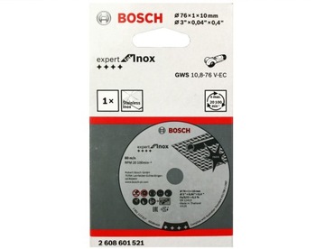 ДИСК BOSCH CORUND GWS 10.8-76 V-EC 76 мм/1,0 мм