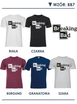 KOSZULKA T-SHIRT BREAKING BAD HEISENBERG PINKMAN S