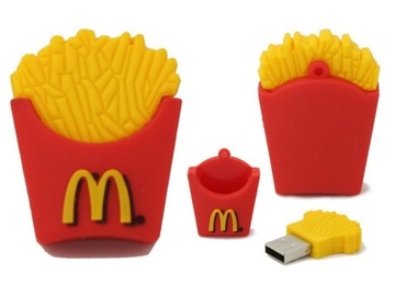 USB-НАКОПИТЕЛЬ 16 ГБ ЖЕЛТЫЙ КАРТОФЕЛЬ MC DONALD'S PRO