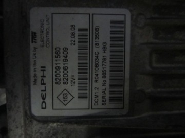 Бортовий комп'ютер блок керування двигуна renault 1.5dci modus Оригінал, фото thumb