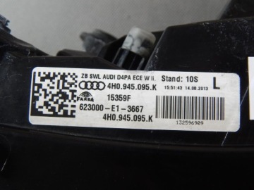 Audi a8 l ліхтарі  задній led комплект європа Недорого, фото thumb