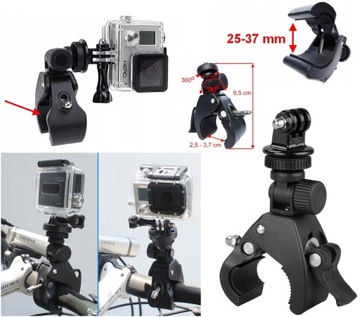 МЕГА НАБОР аксессуаров для держателей GoPro 7 6 100в1