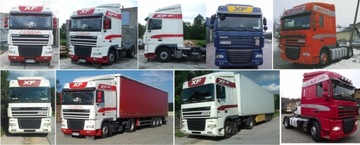 НАКЛЕЙКИ - DAF XF 95, 105, 480... комплект наклеек