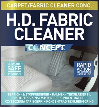 HD FABRIC CLEANER CONCEPT ковровое покрытие для обивки 5л