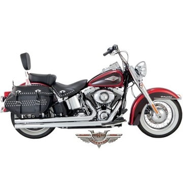 HARLEY SOFTAIL FAT BOY HERITAGE EXHAUST V&H 12+