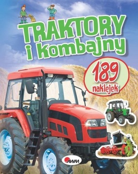 ТРАКТОРЫ И КОМБАЙНЫ – ПАЗЛ + 189 НАКЛЕЙКОВ