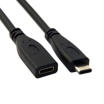 Kabel Przedłużacz USB-C 3.1 USB typ C M/F 1M