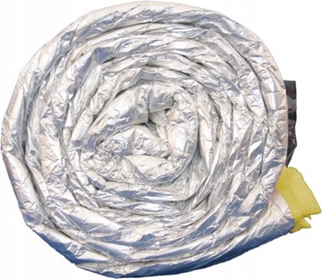 RĘKAW OTULINA IZOLACJA TERMICZNA KANAŁ PŁASKI SLEEVE 140°C ŚR. 200x90mm/5 m